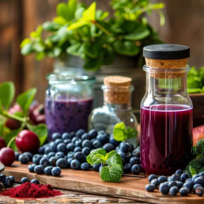 Fresh organic Elderberry