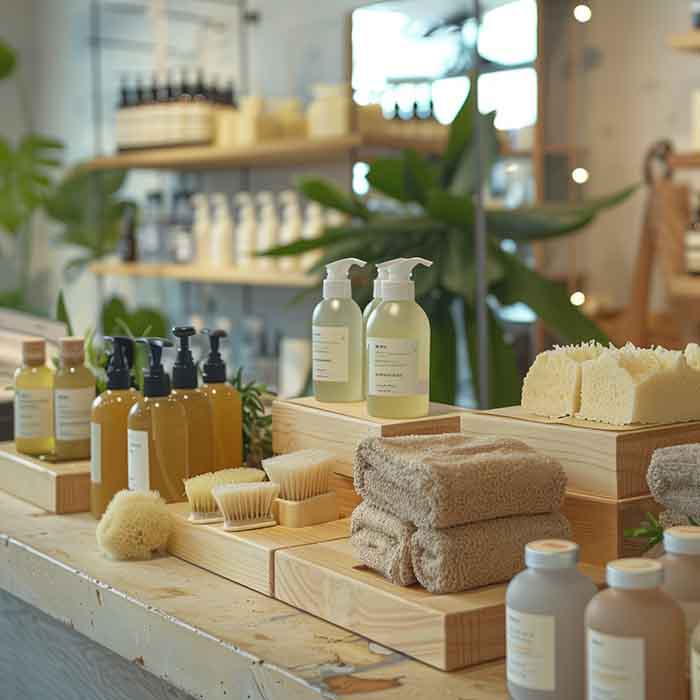 Organic soaps and lotions